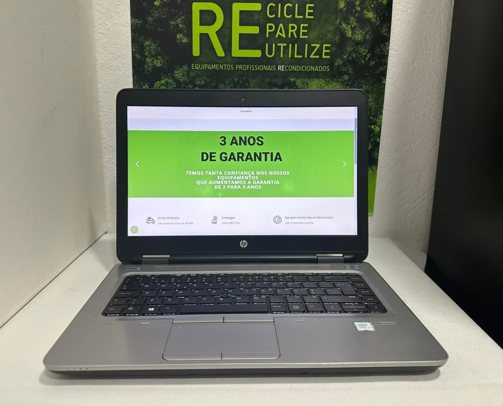 HP ProBook 640 G2, i5-6ªgerª, 8GB RAM, 120GB SSD Windows 10 - Grade A