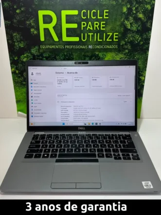 Dell Latitude 5410, intel core i5-10ª, 8GB RAM, 256GB SSD, Windows 11 Pro - Grade B