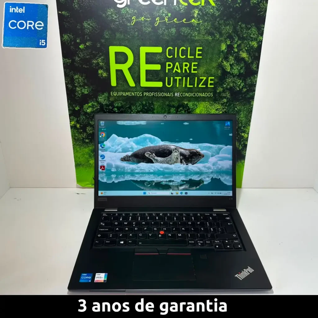 Lenovo ThinkPad L13 Gen 2, intel core i5-11ª, 8GB RAM, 256GB SSD, Windows 11 Pro - Grade C