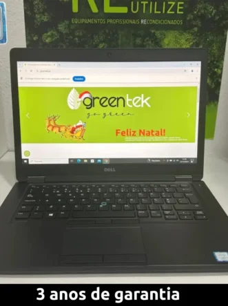 Dell Latitude 5480, i5-6ªger, 8GB RAM, 256GB SSD, Windows 10 Pro - Grade A