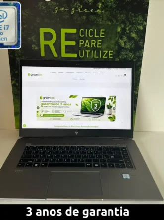 HP ZBook Studio G5, intel core i7-9ª, 32GB RAM, 512GB SSD, Windows 11 Pro - Grade A